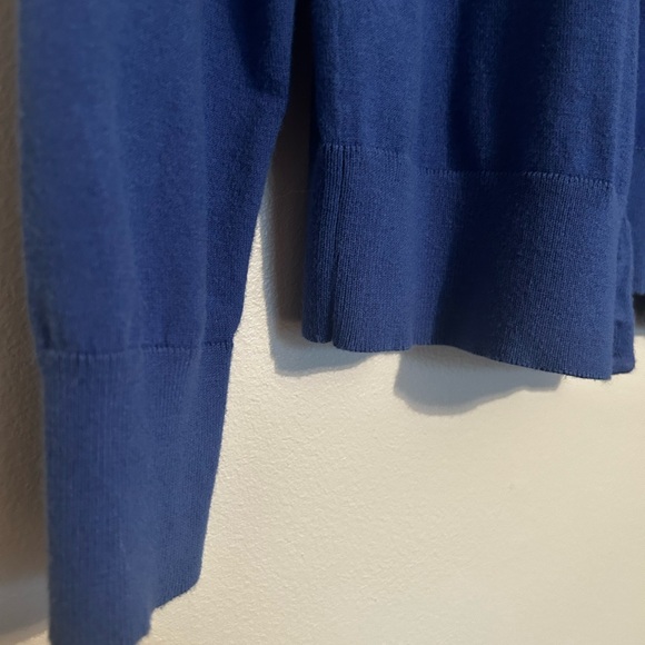 **2 for $15 +FREE SHIPPING! J. Crew Royal Blue Knit Cardigan - Picture 7 of 8